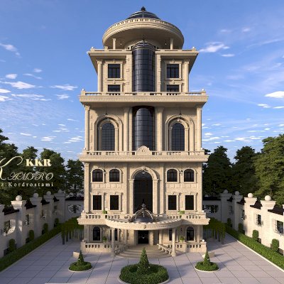 طراحی و مدلسازی برج باغ